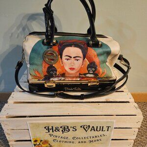 Frieda Kahlo Leather Purse